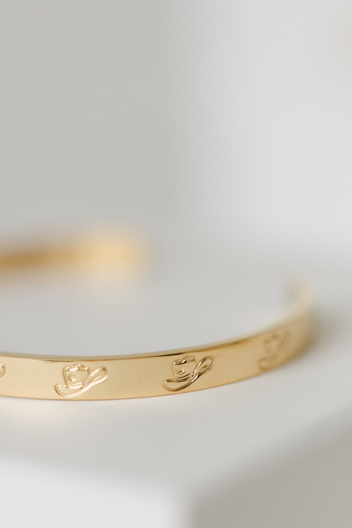 Cowboy hat bangle