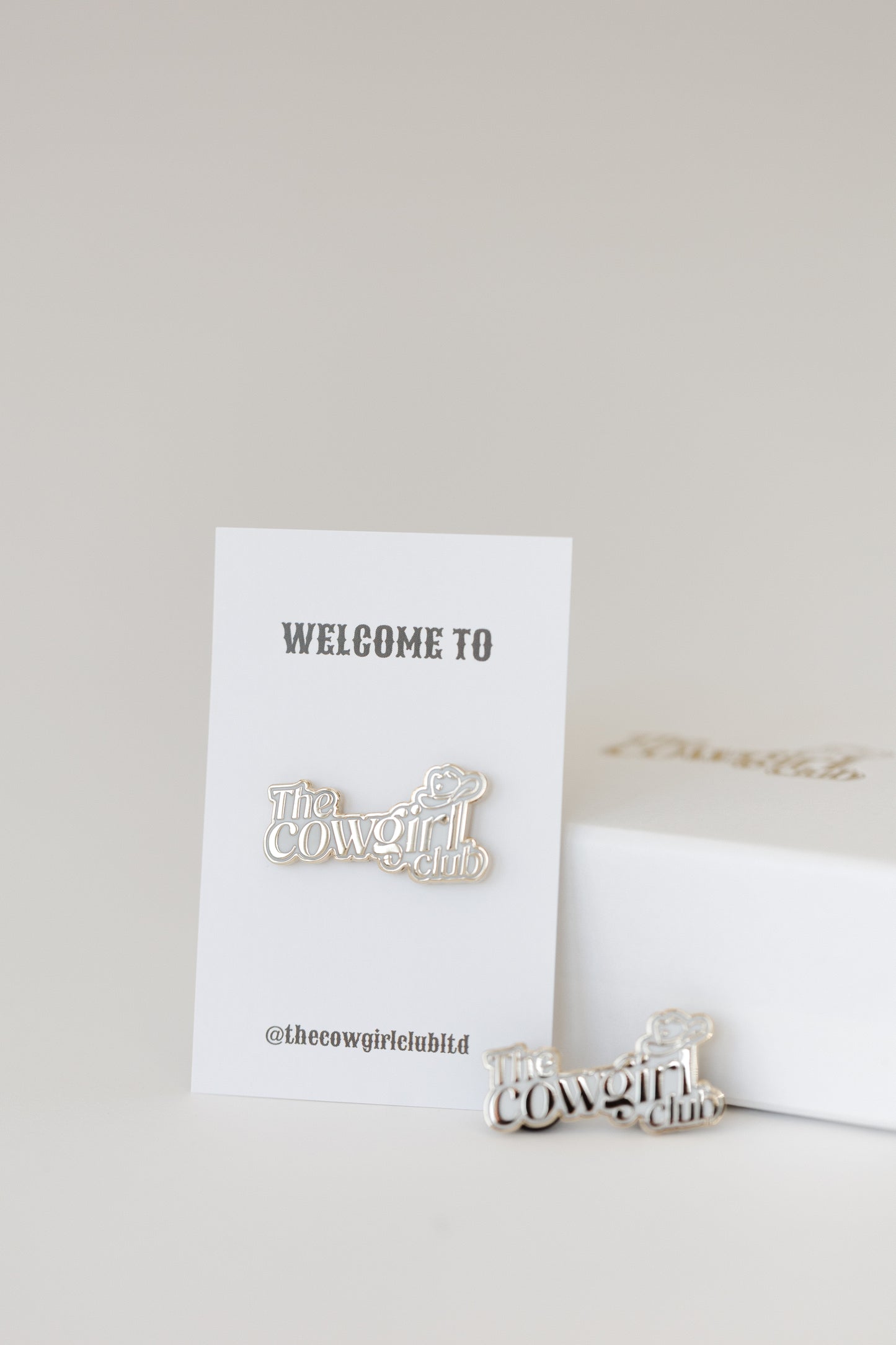 The Cowgirl Club pin