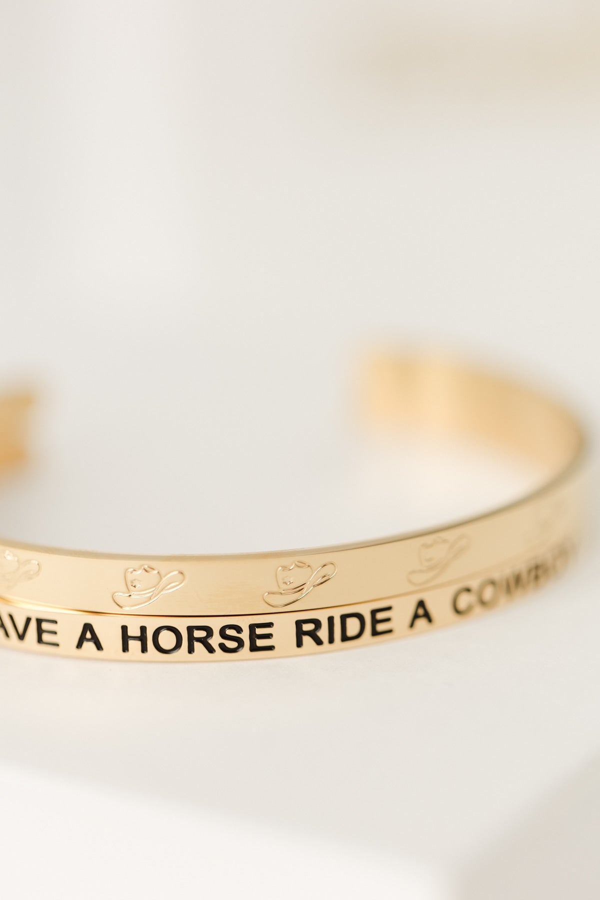 Save a horse ride a cowboy bangle
