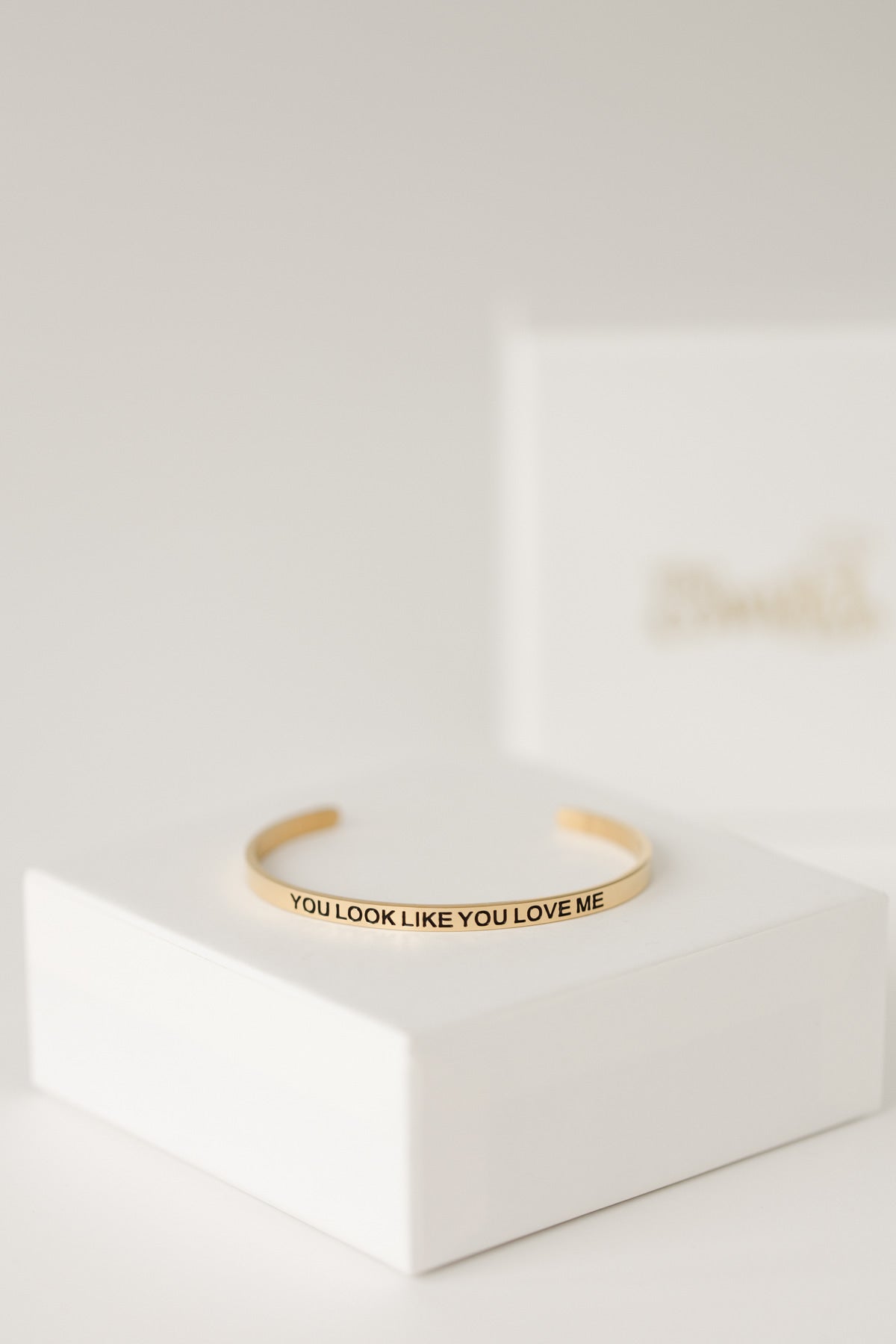 You look like you love me bangle