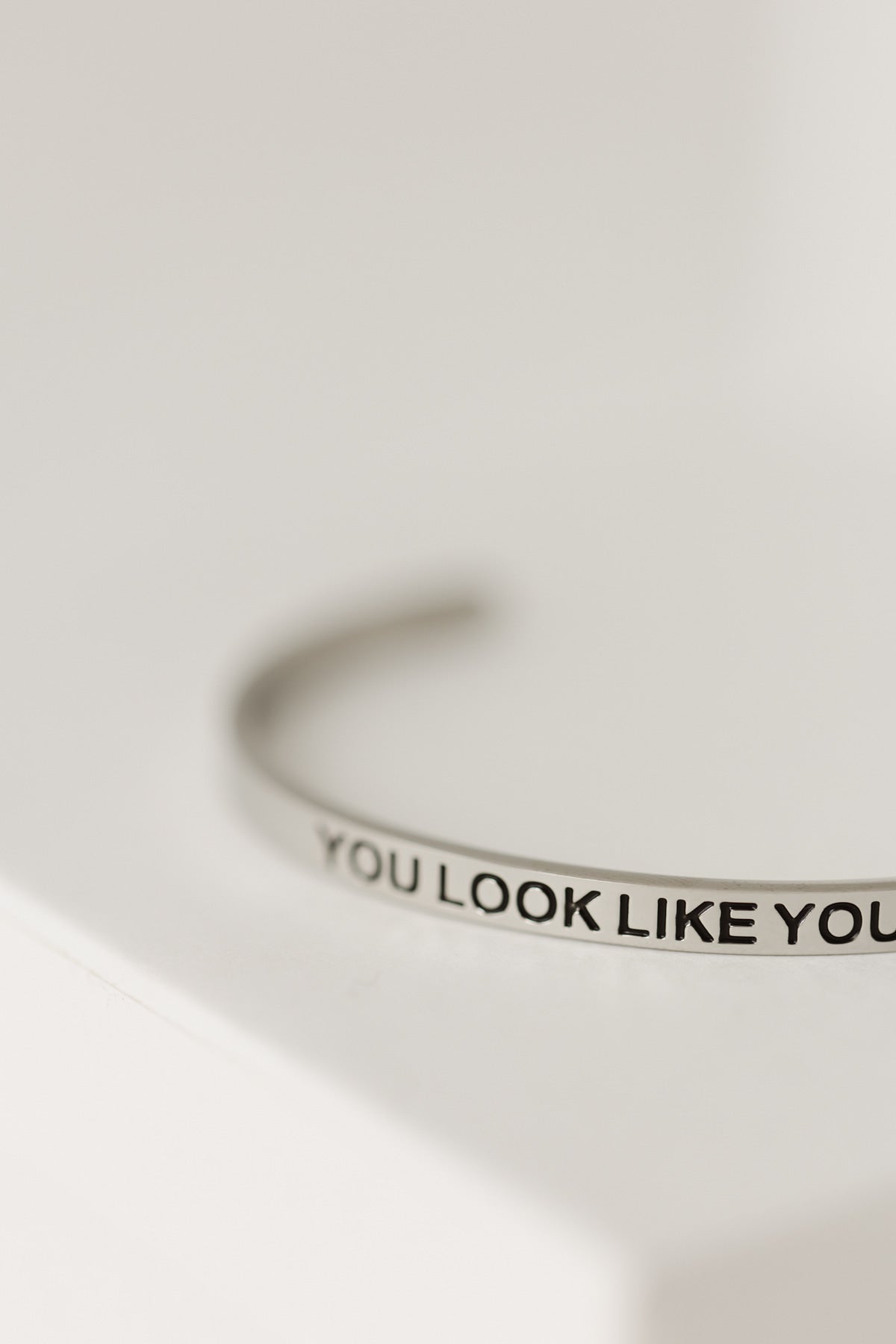 You look like you love me bangle