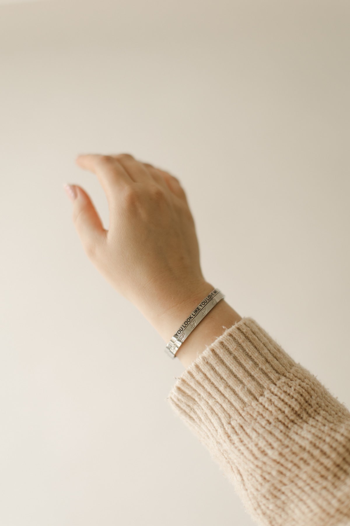 You look like you love me bangle