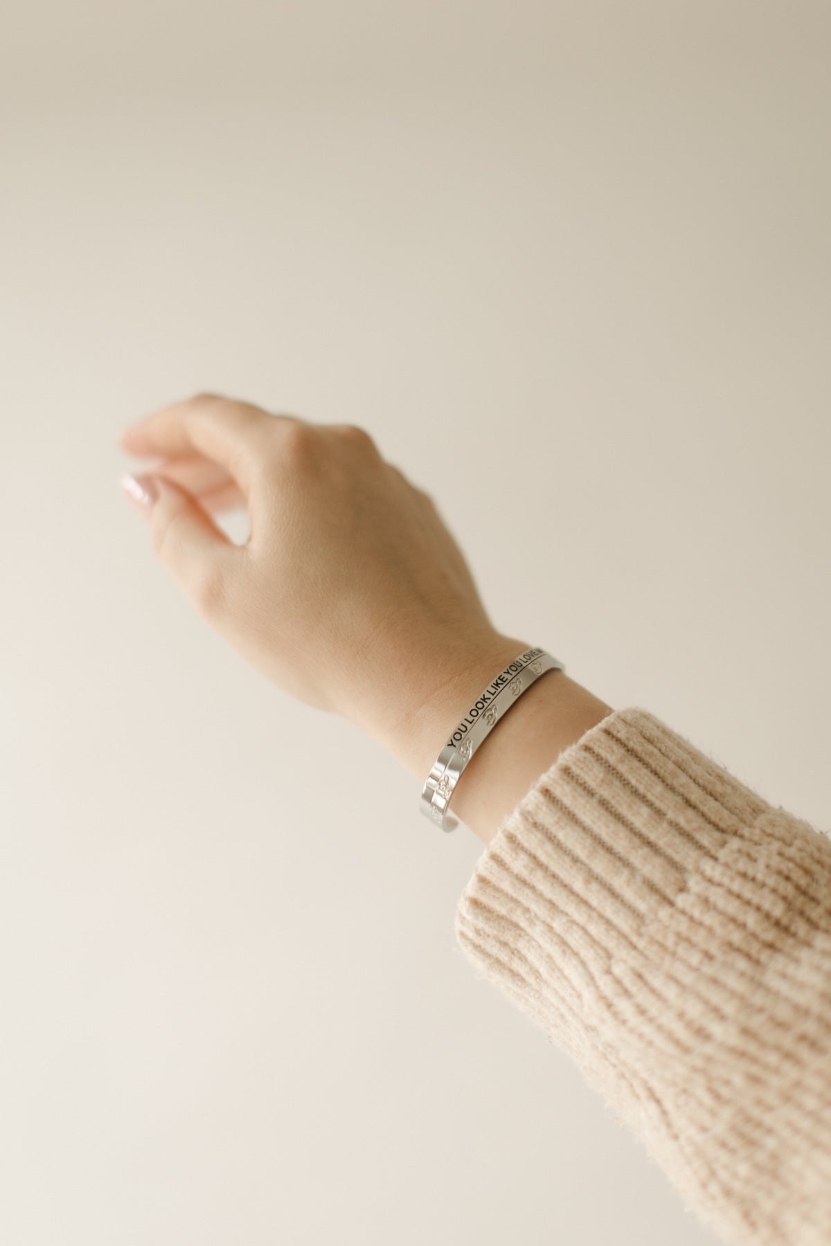 You look like you love me bangle