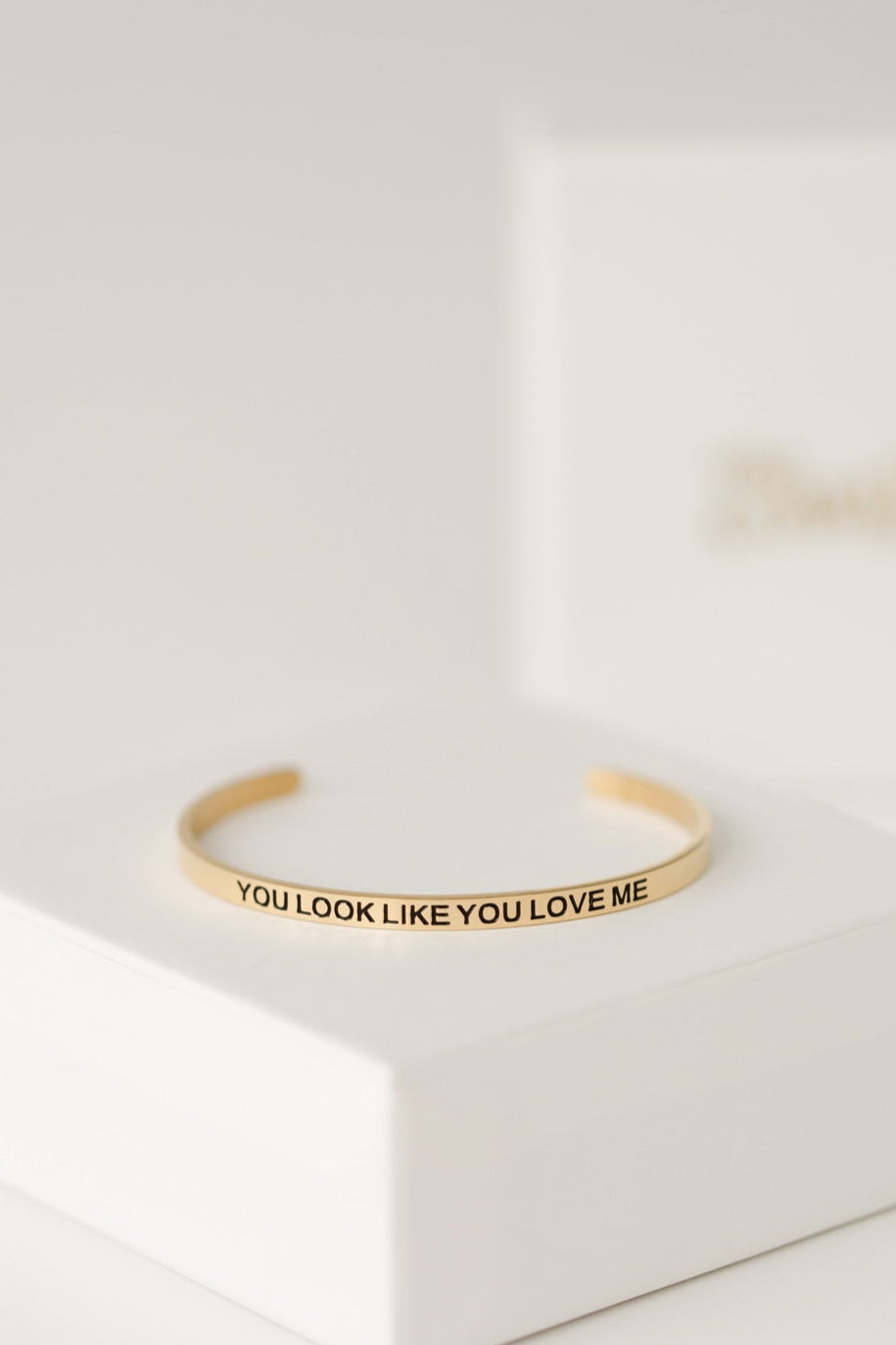 You look like you love me bangle