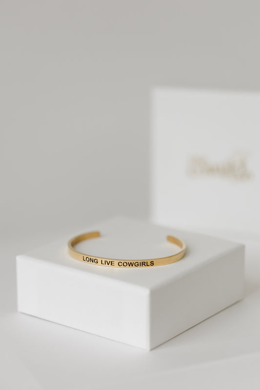 Long Live Cowgirls bangle