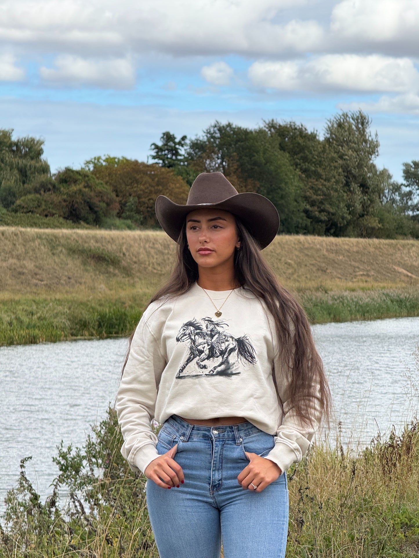 Cowgirl sweatshirt