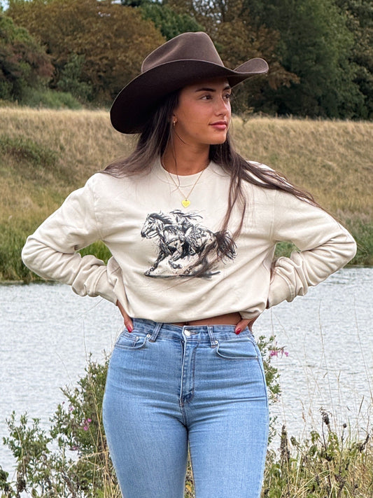 Cowgirl sweatshirt