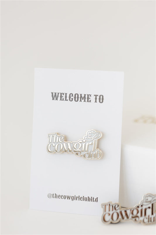 The Cowgirl Club pin