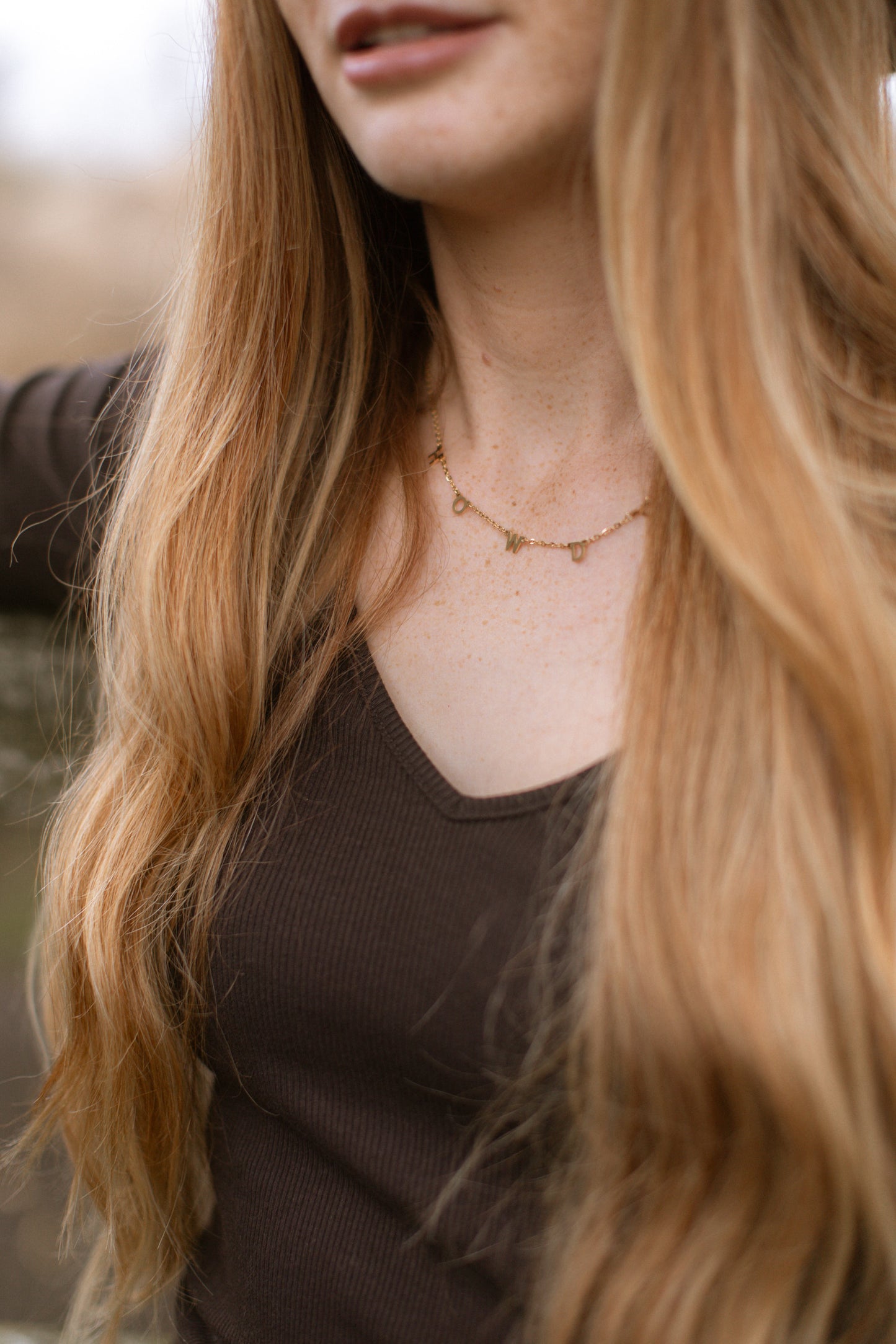 Howdy necklace