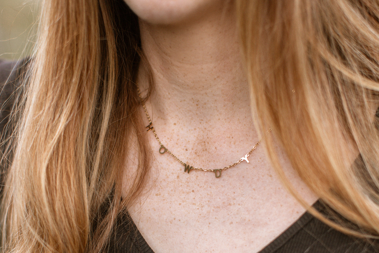 Howdy necklace