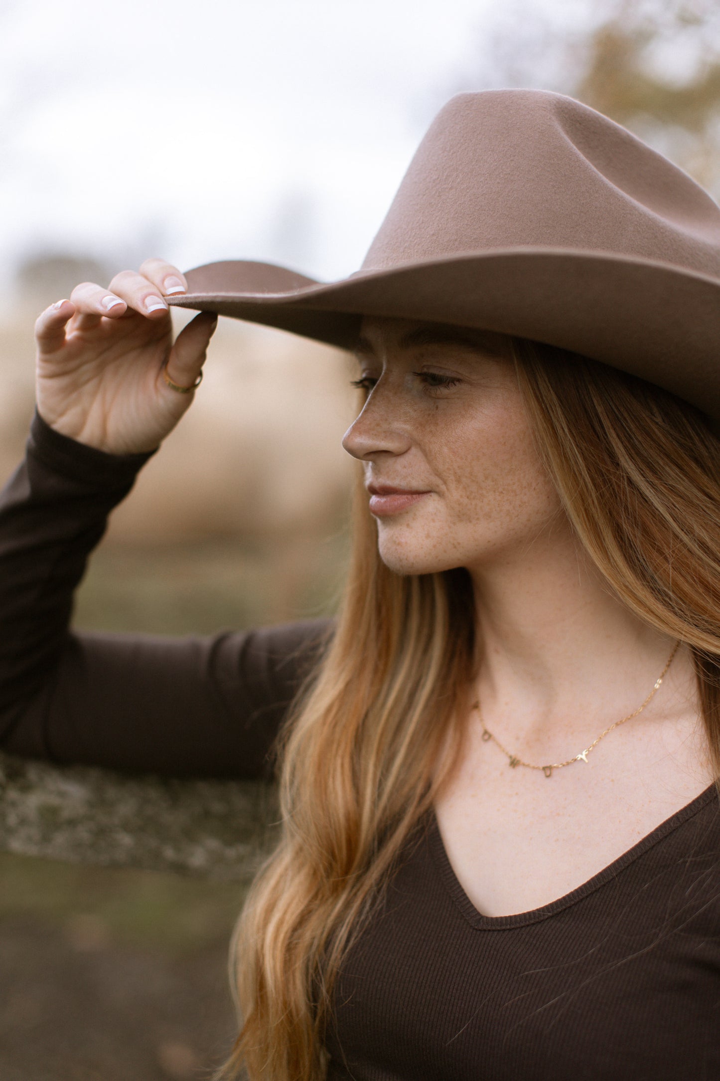 Howdy necklace
