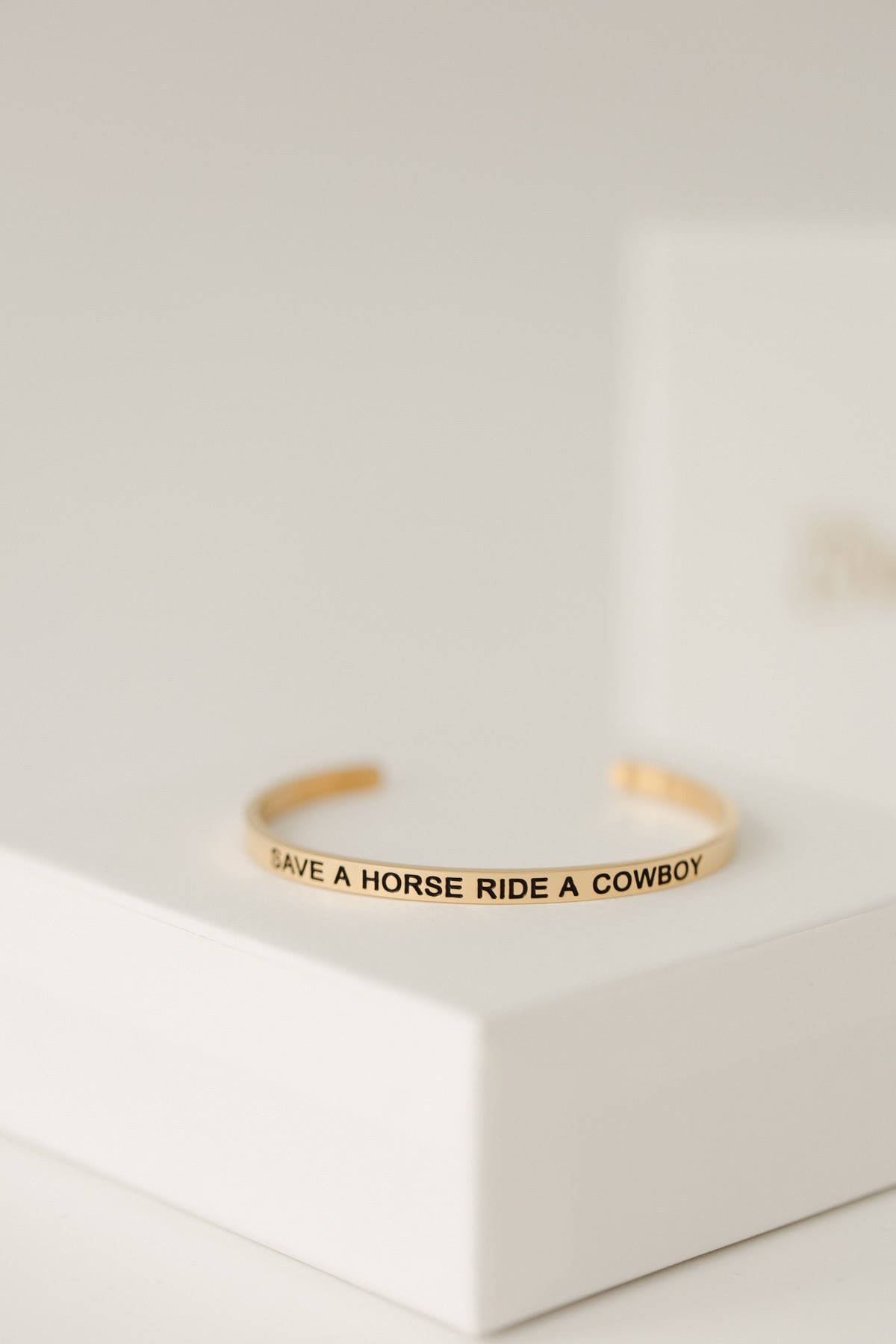 Save a horse ride a cowboy bangle
