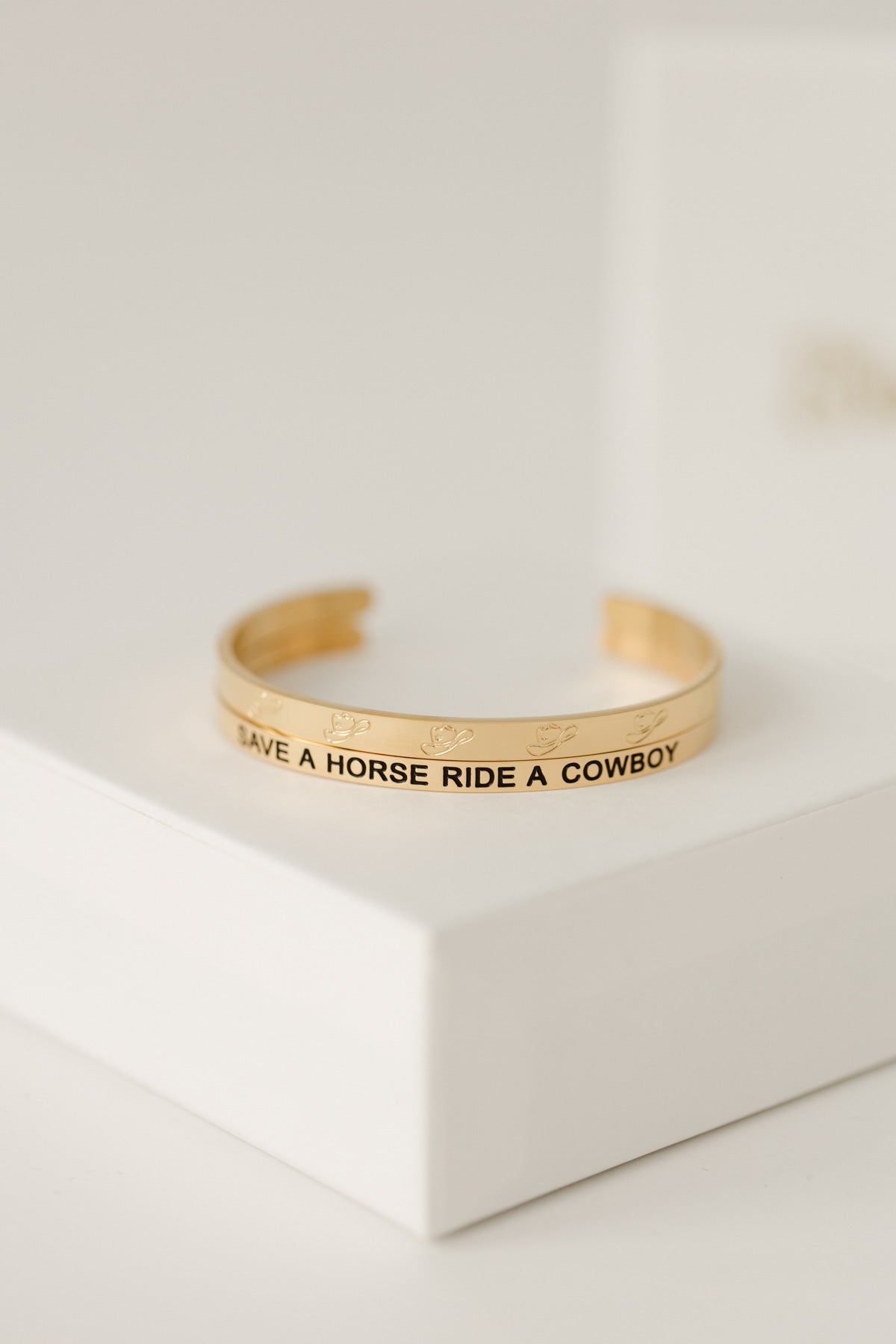 Save a horse ride a cowboy bangle