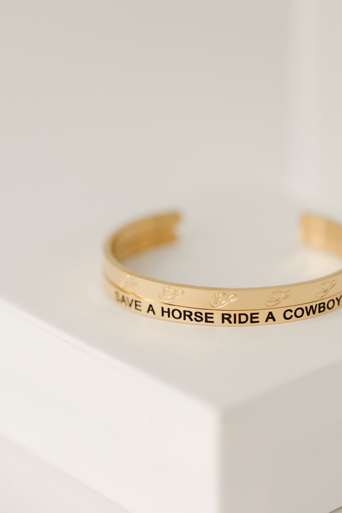 Save a horse ride a cowboy bangle